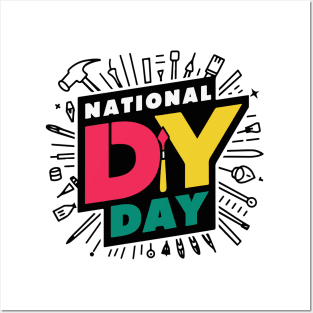 National DIY Day – April Posters and Art